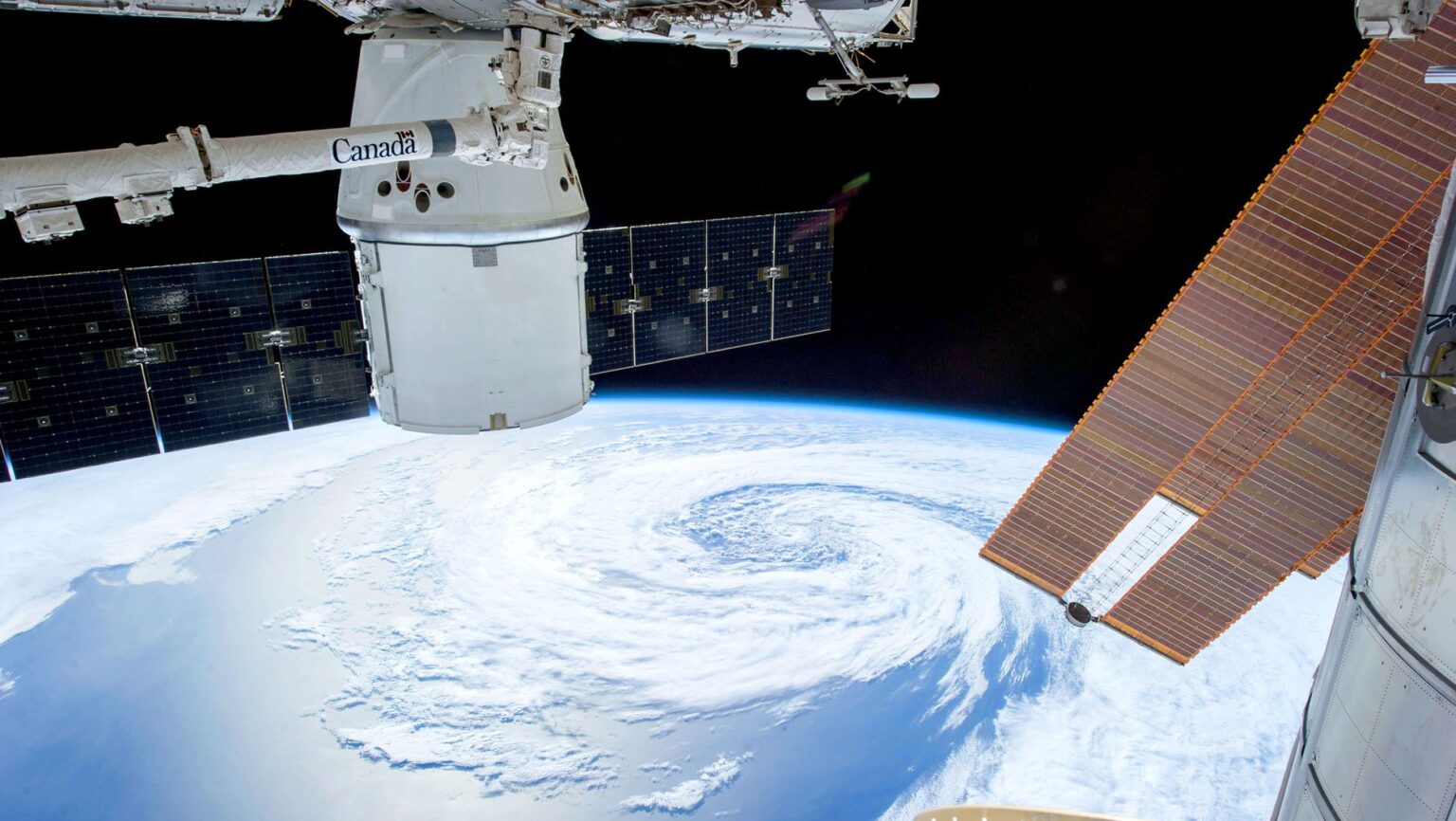 satellite view of earth